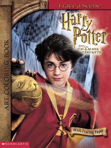 9780439425254: Harry Potter and the Chamber of Secrets Art Coloring Book: Trace a Scene With Tracing Paper