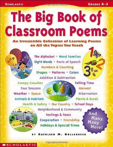 Beispielbild fr The Big Book Of Classroom Poems zum Verkauf von Gulf Coast Books