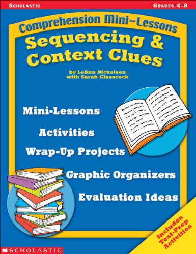 Beispielbild fr Sequencing & Context Clues (Comprehension Mini-Lessons) zum Verkauf von Half Price Books Inc.