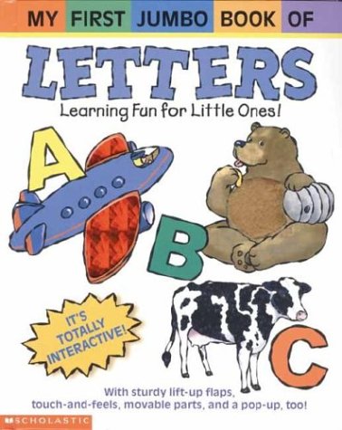 Stock image for My First Jumbo Book Of Letters for sale by BookHolders