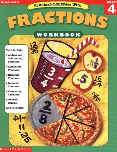 Stock image for Scholastic Success With Fractions Workbook (Grade 4) for sale by Ergodebooks