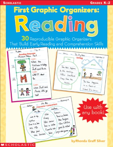 9780439458283: First Graphic Organizers: Reading: 30 Reproducible Graphic Organizers That Build Early Reading and Comprehension Skills