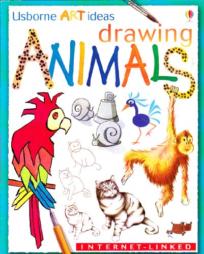 9780439460668: Drawing Animals (Usborne Art Ideas)