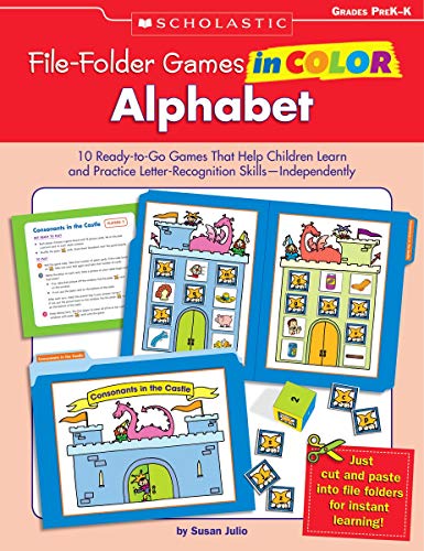 Beispielbild fr Alphabet : 10 Ready-to-Go Games That Help Children Learn and Practice Letter-Recognition Skills-Independently zum Verkauf von Better World Books