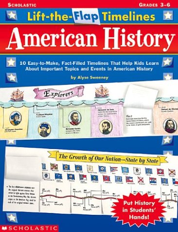 Stock image for Lift-the-flap Timelines: American History for sale by HPB-Emerald