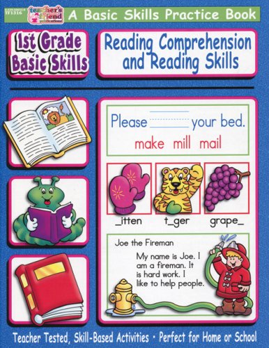 Beispielbild fr Reading Comprehension and Reading Skills (1st Grade Basic Skills) zum Verkauf von ThriftBooks-Dallas