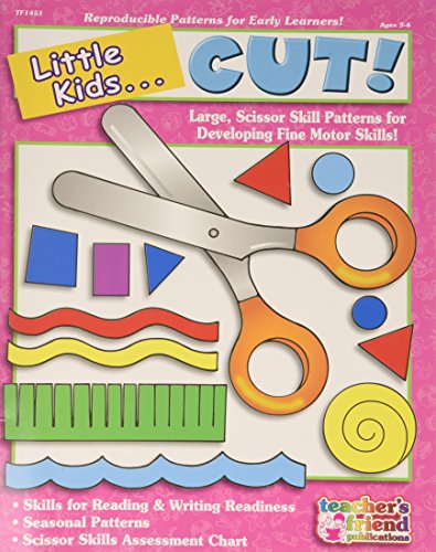 Beispielbild fr Little Kids . . . Cut!: Large Scissor Skill Patterns for Developing Fine Motor Skills! zum Verkauf von Buchpark