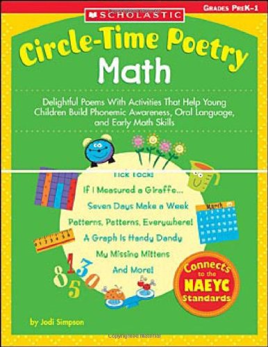 Stock image for Circle-Time Poetry: Math: Delightful Poems with Activities That Help Young Children Build Phonemic Awareness, Oral Language, and Early Math Skil for sale by ThriftBooks-Atlanta