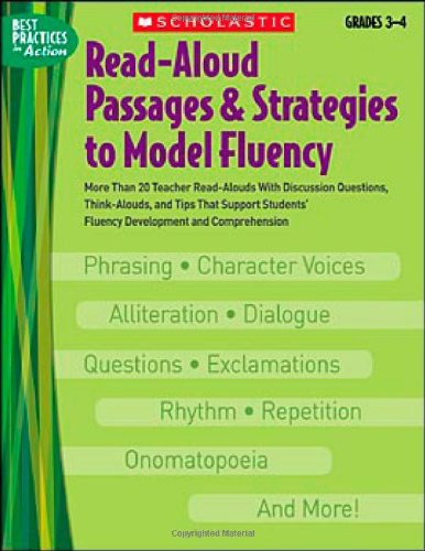 Stock image for Read-Aloud Passages & Strategies to Model Fluency: Grades 3-4 for sale by BookHolders