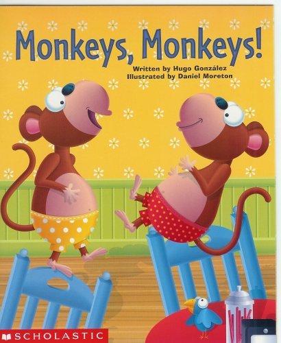 Imagen de archivo de Monkeys, Monkeys! (Scholastic Reading Lines) a la venta por Half Price Books Inc.