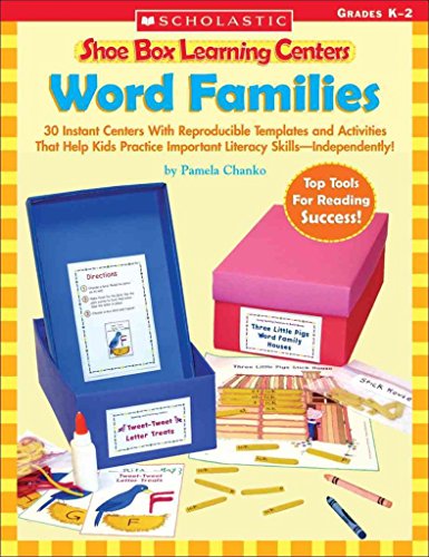 Word Families (Shoe Box Learning Centers) (9780439537957) by Chanko, Pamela