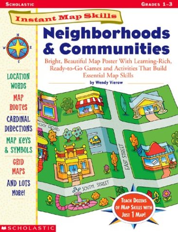 9780439540469: Instant Map Skills: Neighborhoods And Communities
