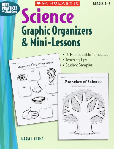 9780439548960: Science Graphic Organizers & Mini-lessons (Best Practices in Action)