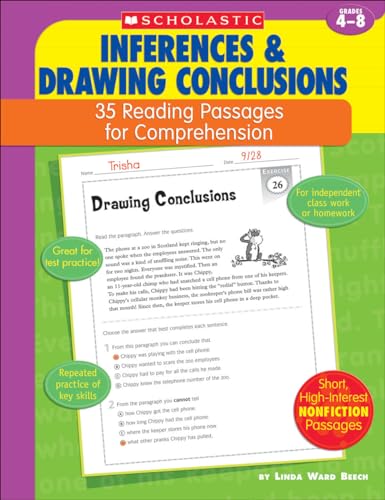 Beispielbild fr 35 Reading Passages for Comprehension: Inferences & Drawing Conclusions: 35 Reading Passages for Comprehension zum Verkauf von Buchpark