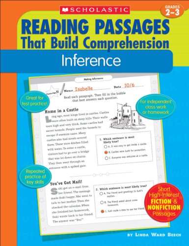9780439554244: Reading Passages That Build Comprehension: Inference