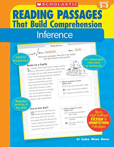 9780439554244: Reading Passages That Build Comprehension: Inference