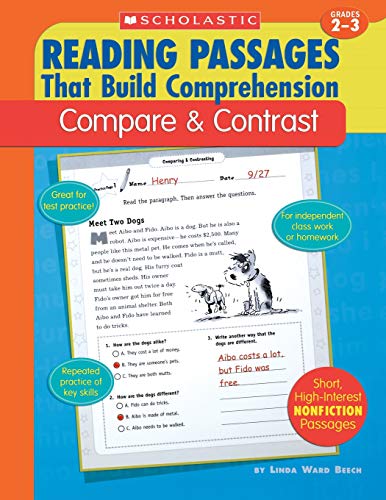 Imagen de archivo de Compare & Contrast (Reading Passages That Build Comprehension) a la venta por Half Price Books Inc.