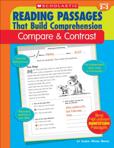 Stock image for Reading Passages That Build Comprehension: Compare and Contrast Grades 2-3 for sale by BooksRun