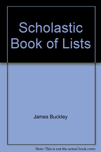 9780439556125: Scholastic Book of Lists
