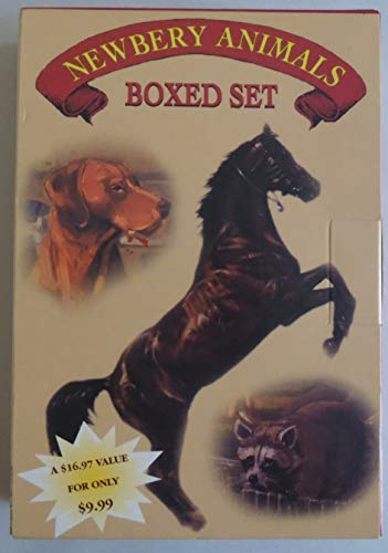 Imagen de archivo de Newbery Animals Boxed Set: King of the Wind / Sounder / Rascal a la venta por HPB-Diamond