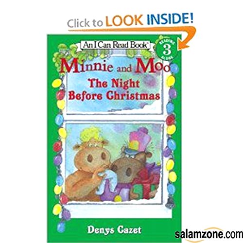 Beispielbild fr Minnie and Moo: The Night Before Christmas Cazet (An I Can Read Book) (An I Can Read Book) zum Verkauf von Your Online Bookstore