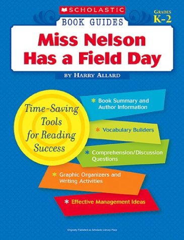 9780439571494: Scholastic Book Guides: Miss Nelson Field Day