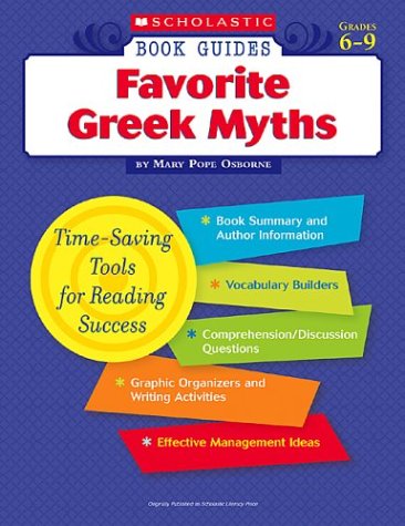 9780439572538: Favorite Greek Myths (Scholastic Book Guides, Grades 6-9)