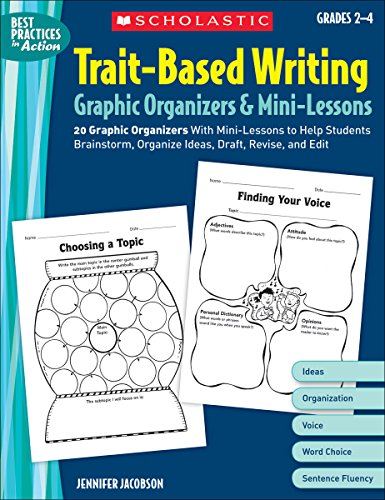 9780439572934: Trait-Based Writing: Graphic Organizers & Mini-Lessons: Grades 2-4 (Best Practices in Action)