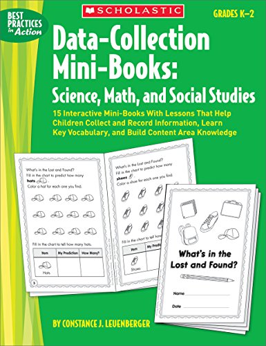 Imagen de archivo de Data-Collection Mini-Books : Science, Math, and Social Studies a la venta por Better World Books