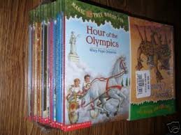Stock image for Magic Tree House (Box Set) Earthquake in the Early Morning. Ghost Town At Sundown, Twister on Tuesday, Vacation on the Volcano (Magic Tree House) for sale by GoldenWavesOfBooks