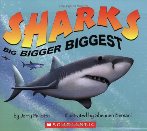 Beispielbild fr Sharks Big Bigger Biggest zum Verkauf von Better World Books