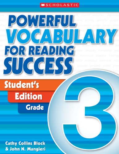 Stock image for Powerful Vocabulary for Reading Success: Student Workbook, Grade 3 for sale by Orion Tech