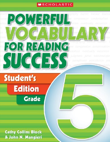 Stock image for Powerful Vocabulary for Reading Success: Student Workbook, Grade 5 for sale by ThriftBooks-Atlanta