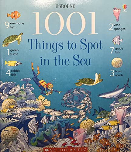 Beispielbild fr Usborne 1001 Things to Spot in the Sea zum Verkauf von SecondSale