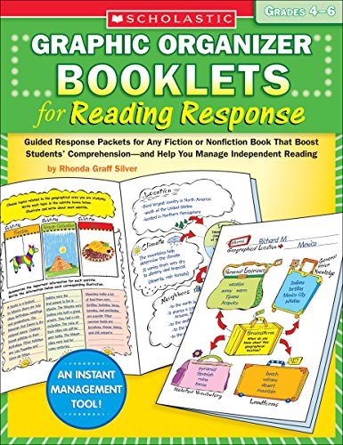 Beispielbild fr Graphic Organizer Booklets for Reading Response: Grades 4-6: Guided Response Packets for Any Fiction or Nonfiction Book That Boost Students' Comprehen zum Verkauf von ThriftBooks-Dallas