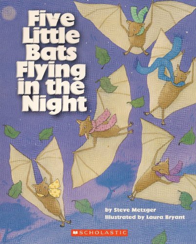 Beispielbild fr Five Little Bats Flying in the Night zum Verkauf von Gulf Coast Books
