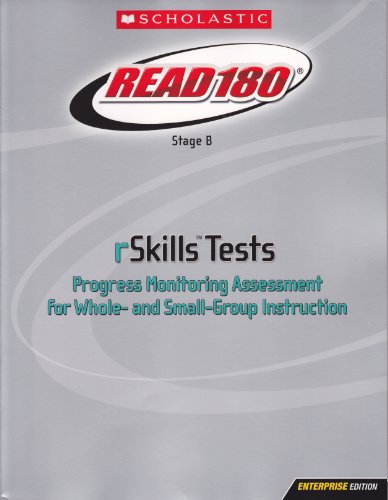 Beispielbild fr Read 180 Stage B rSkills Tests - Enterprise Edition zum Verkauf von Wonder Book