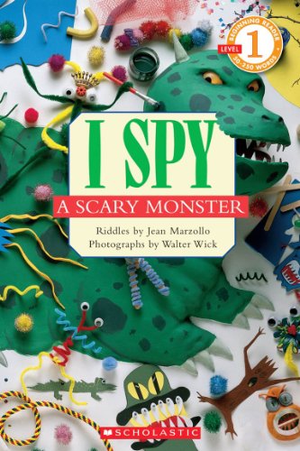 9780439680547: I Spy a Scary Monster (Scholastic Reader, Level 1)