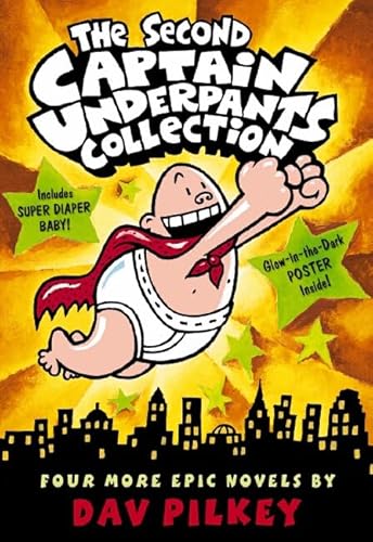 Beispielbild fr The Second Captain Underpants Collection (Books 5-7 & The Adventures of Super Diaper Baby) zum Verkauf von HPB-Emerald