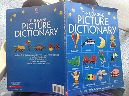 Stock image for The Usborne Picture Dictionary (A first alphabetical word book) for sale by Decluttr