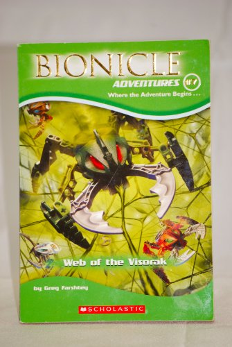 Imagen de archivo de Web of the Visorak (Bionicle Adventures): Bk. 7 (Bionicle Adventures S.) a la venta por WorldofBooks