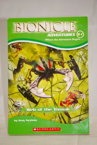 Stock image for Web of the Visorak (Bionicle Adventures, No. 7) for sale by Gulf Coast Books