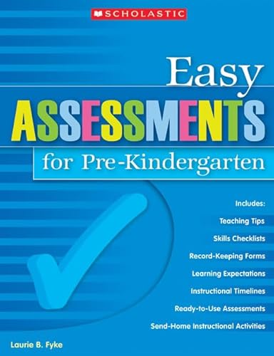 Stock image for Easy Assessments for Pre-Kindergarten for sale by Better World Books: West