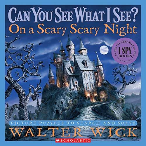 9780439708708: On a Scary Scary Night: Picture Puzzles to Search and Solve