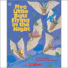 9780439710510: Five Little Bats Flying in the Night (Big Book)