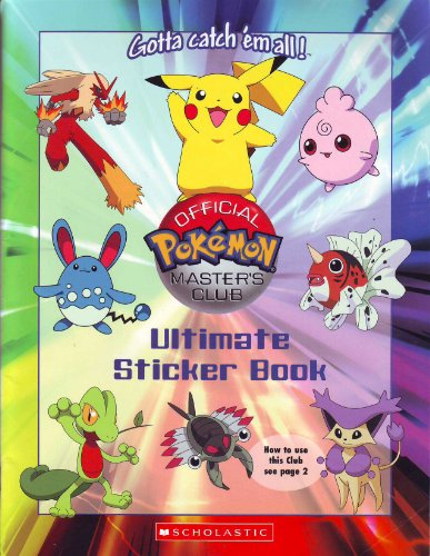 Buy Official Pokémon Pokédex Sticker Book by Pokémon With Free Delivery