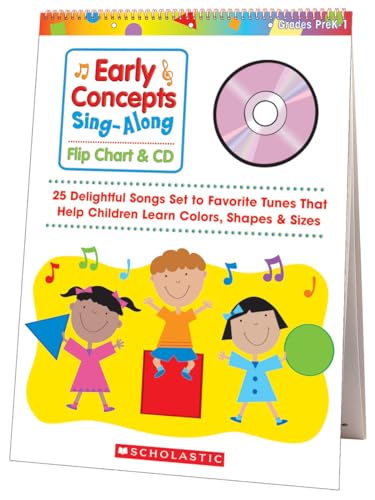 Beispielbild fr Early Concepts Sing-Along Flip Chart CD: 25 Delightful Songs Set to Favorite Tunes That Help Children Learn Colors, Shapes Sizes zum Verkauf von Front Cover Books