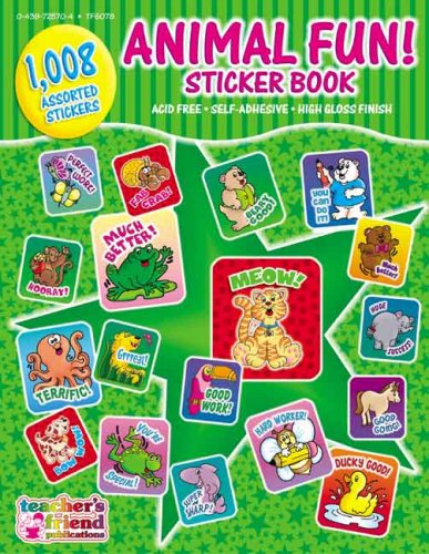 Animal Fun! Sticker Book (9780439725705) by Scholastic