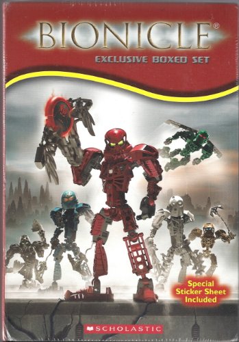 Bionicle Boxed Set: Chronicles 1-4 ; Adventures 1-3 (9780439727037) by Greg Farshtey; C.A. Hapka