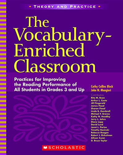Beispielbild fr The Vocabulary-Enriched Classroom: Practices for Improving the Reading Performance of All Students in Grades 3 and Up (Theory and Practice) zum Verkauf von SecondSale